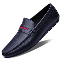 Men Shoes Casual Mens Top Layer Leather  Boat Shoes